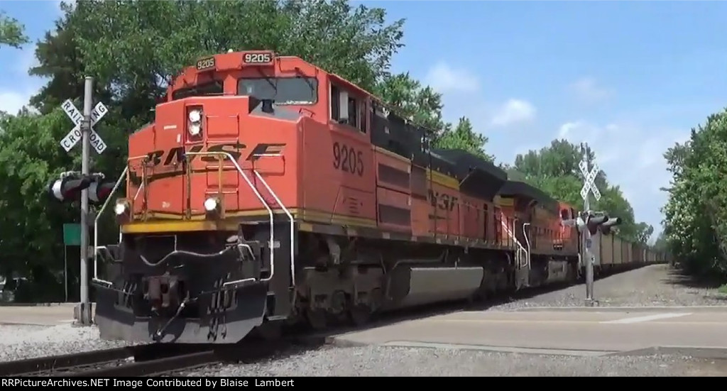 BNSF coal train